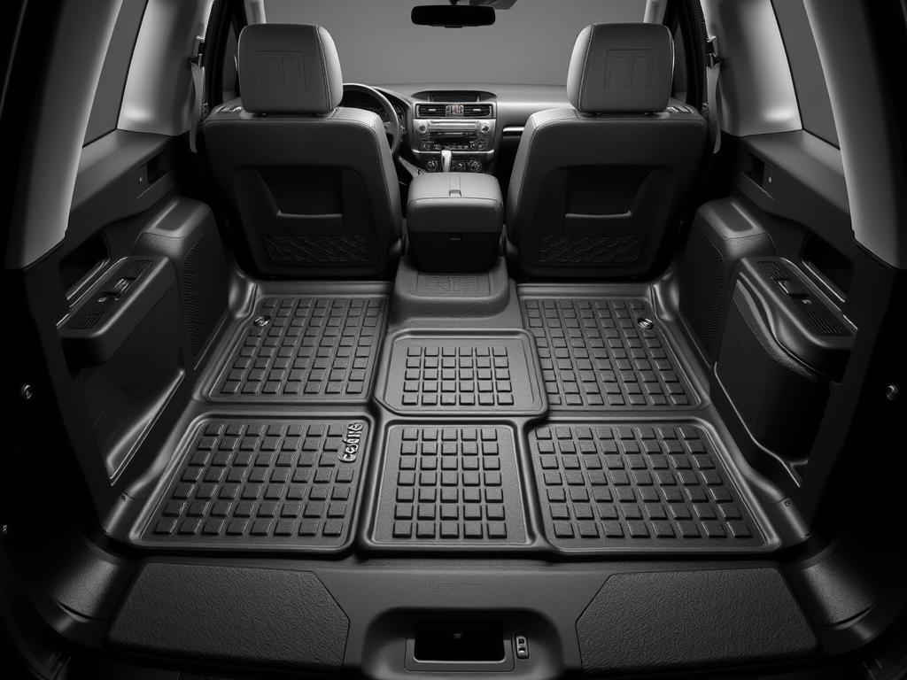 OEDRO floor mats and cargo liner set for Toyota 4Runner 2024 OEDRO floor mats and cargo liner set for Toyota 4Runner 2024