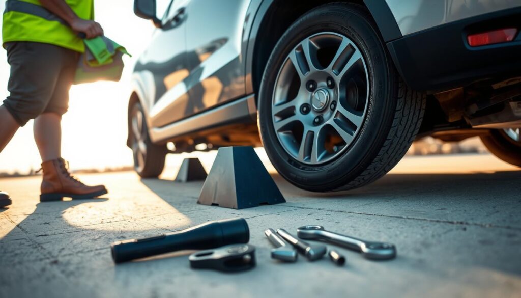 Tire Change Safety Precautions