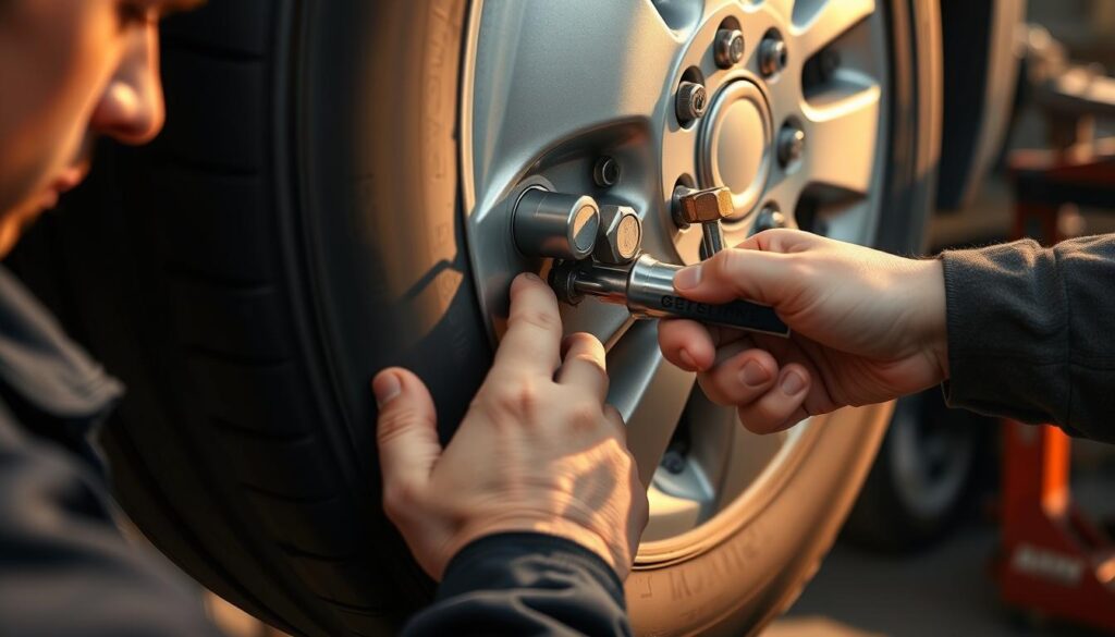 Tire Changing Lug Nut Technique