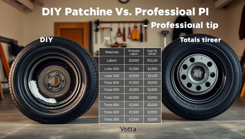 Tire Repair Cost Comparison