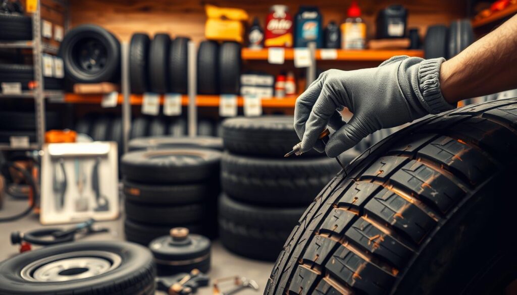 Tire Repair Process